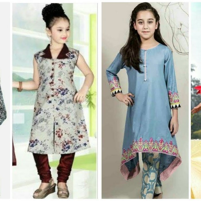 Buy Chotibuti Ivory Chanderi Embroidered Kurta And Pant Set For Girls  Online | Aza Fashions