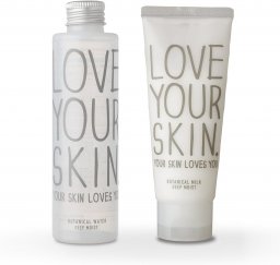 ラブユアスキン スキンケア 【セット】LOVE YOUR SKIN ボタニカルウォーター Ⅱ （化粧水） 160ml & ボタニカルミルク Ⅱ (乳液) 100ｇ