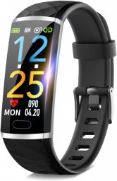 itDEAL L8 【2020進化版】 スマートウォッチ itDEAL 活動量計 心拍計 歩数計 smart watch スマートブレスレット IP67防水 消費カロリー 睡眠検測 長い待機時間 着信電話通知/SMS/Twitter/Line/アプリ通知 遠隔撮影 カラースクリーン 健康サポート機器 日本語説明書 iPhone/Android対応 (黒)