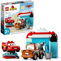 レゴブロック レゴ(LEGO) デュプロ ライトニング・マックィーンとメーターのカーウォッシュ 10996 おもちゃ ブロック プレゼント幼児 赤ちゃん 車 くるま 男の子 女の子 2歳以上