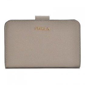 【美品】 FURLA フルラ 財布 二つ折り 札入れ レザー 革 ブラウン 茶