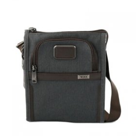 TUMI トゥミ  Beale Mini Messenger bag ショルダーバッグ 22371SPH   バリスティックナイロン レザー グリーン系 ブラック シルバー金具 クロスボディ メッセンジャーバッグ 【本物保証】