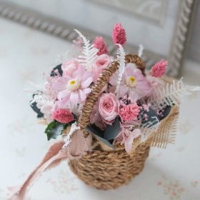 プリザーブドフラワー(バスケット)