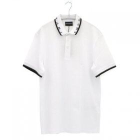 【新品】エンポリオアルマーニ / ジュニア　定番・白ポロシャツ　10A・10歳