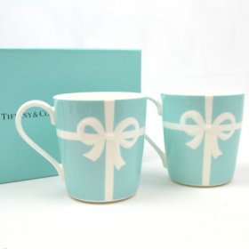 【TIFFANY&Co.】ティファニー 竹編みモチーフ プレート 20cm クリスタル _ 食器