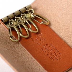 スナップボタン 4連キーケース（Mサイズ）