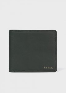 ダブルステッチディテール 二つ折り財布