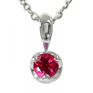 アルマ（alma） ルビーネックレス