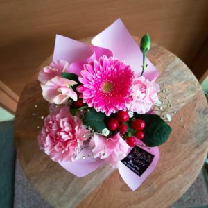 花のまちころぼっくる 花束