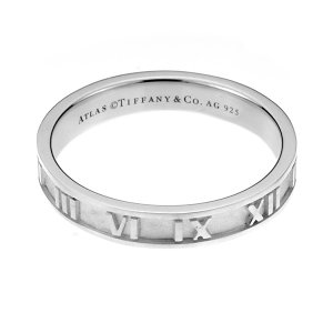 ティファニー アトラス ナロー バンド リング