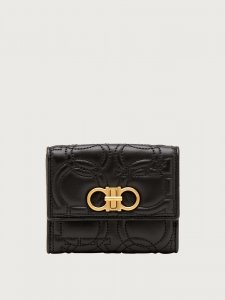 ガンチーニ キルティング 二つ折り財布