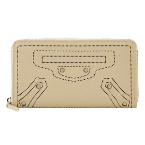 ブラックアウト ラウンドジップ マニー ウォレット