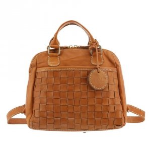 ズッケロフィラート（zucchero filato） 革リュック