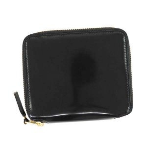 ミラー インサイド ウォレット ラウンドファスナー 二つ折り財布