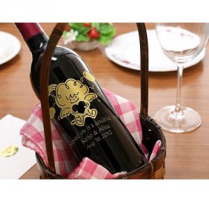 名前入りワイン