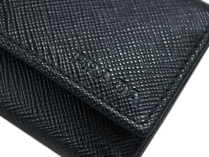 サフィアーノレザー 型押しロゴ 6連 キーケース