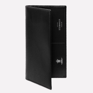 ほぼ新品 エッティンガー 財布 ROUND ZIP PURSE クロコ 黒 2025年