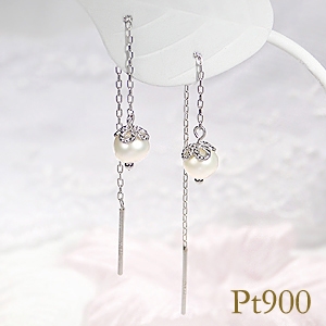 エル（ELLE） プラチナピアス