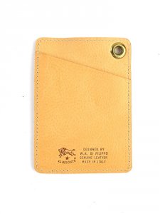 ハトメ付き パスケース