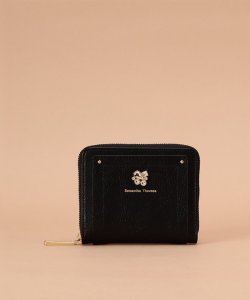 ビジューモチーフ 二つ折り財布