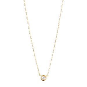 ザ・キッス（THE KISS） イエローゴールド ネックレス