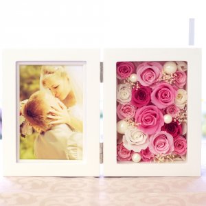 フラワーフォトフレーム