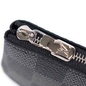 ポシェット・クレ ダミエ･グラフィット キーケース