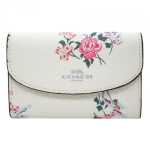 フローラル プリント チョークマルチ キーケース