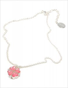 フォリフォリ（Folli Follie） クローバーネックレス