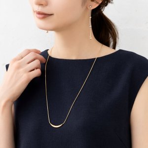 クリームドット（Cream dot） ロングネックレス