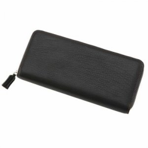 シルキーキップ ラウンドファスナーハニーセル長財布