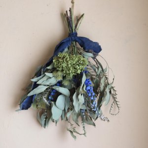 花七曜 ドライフラワースワッグ