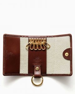 キーケース ウィズ リング / アンティーク ブライドル（KEY CASE WITH RING / ANTIQUE BRIDLE）