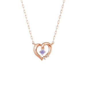 ヨンドシー（4℃） ピンクゴールドネックレス