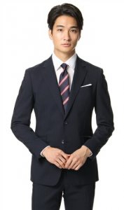 美品 エムエフエディトリアル ブラックフォーマル メンズ スーツ 就活