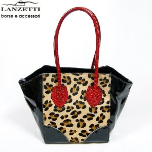 ランゼッティ（LANZETTI） ハンドバッグ