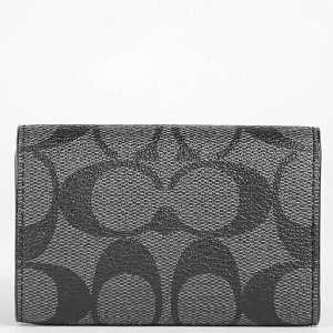 シグネチャー PVC レザー 5連 キーケース