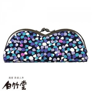 白竹堂 がま口メガネケース