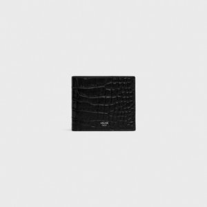 バイフォールド ウォレット / クロコダイル エンボスドカーフスキン