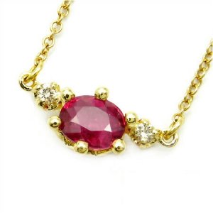 アム（umu） ルビーネックレス