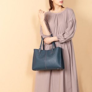 アレンヌ（HALEINE） 革トートバッグ