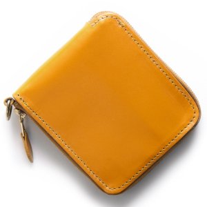 ラウンドジップ 二つ折り財布