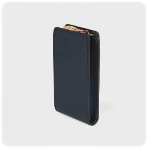 ジップストローグレイン ラウンドジップキーケース