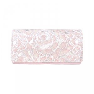 シュクレ 長財布 かぶせ