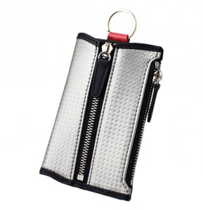 小銭入れ付きキーケース メタ
