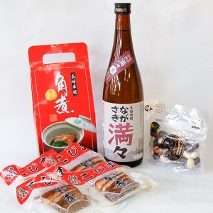 麦焼酎とおつまみのセット