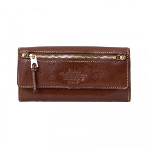 モデルノ かぶせ ファスナー小銭入れ 長財布