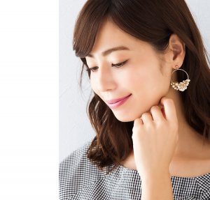 9am ゴールドイヤリング