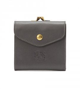 バケッタスムース スクエア がま口ウォレット