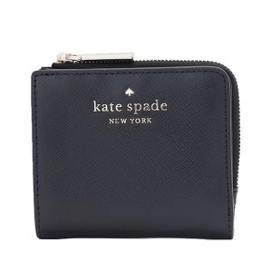 ステイシー レザー スモール Lジップ バイフォールド ウォレット